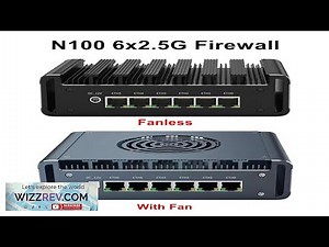 Intel N100 Firewall Appliance 6x2.5G i226-V Mini PC DDR5 Max 16GB 2xM.2 Review