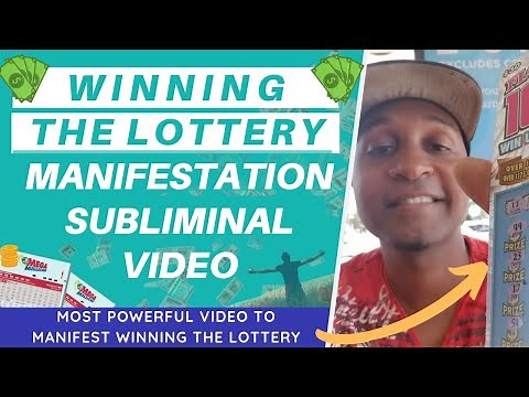 WINNING THE LOTTERY MANIFESTATION SUBLIMINAL VIDEO