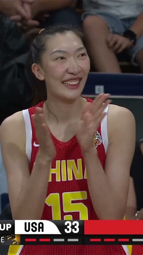 19-year-old Ziyu Zhang putting her game on display vs USA 🤯 #FIBAWWC