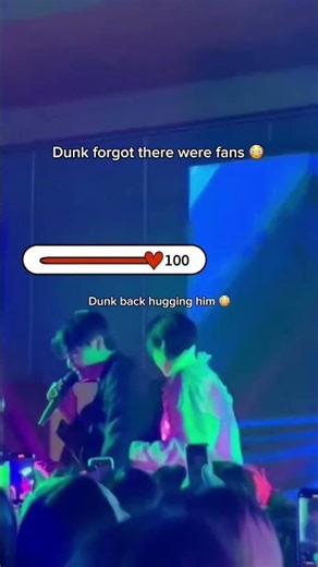 Dunk lost control like that 😳