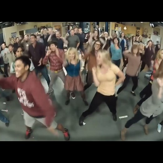 The Big Bang Theory Flash mob (Full version compilation) | Desert 72