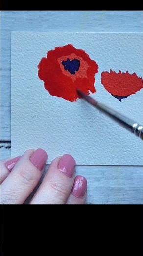 Watercolor Poppies | Step-by-Step Tutorial