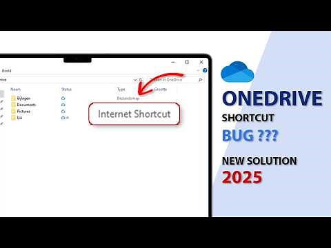 Fix OneDrive Shared Folder Become Internet Shortcut | New Solutions 2025 For Windows & Mac