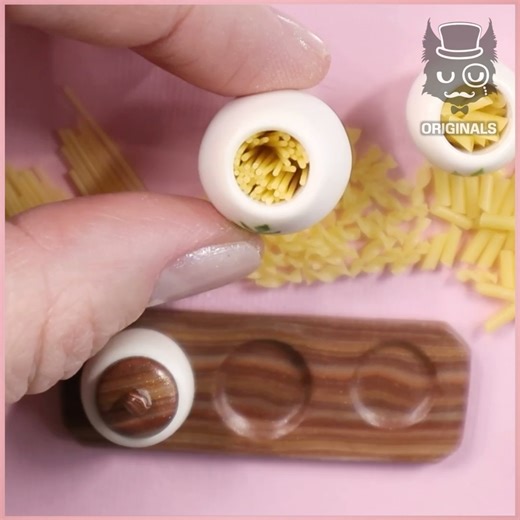 144K views · 1.7K reactions | Miniature Pasta in their Tiny Bocals ! 凉凉凉 | Simple | Facebook
