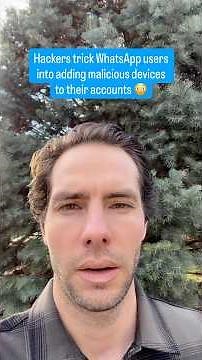 Hackers trick WhatsApp users into adding malicious devices to their accounts #dataprivacy #phishing