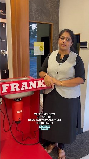 Franke 1.25HP Slim Disposer powerful silent hygienic kitchen buy now | WhatsApp 9961823050
