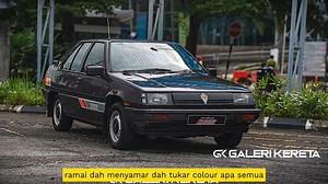 Proton saga knight.. sedikit perkongsian | Galeri Kereta