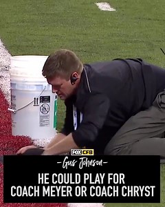 Four years ago today, Gus Johnson turned Turf Guy into a legend at the Big Ten Conference Championship Game 🐐🙌 | College Football on FOX