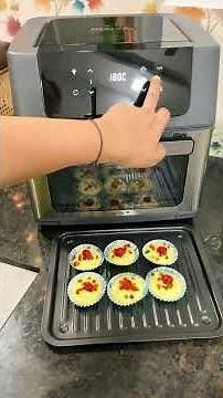 Cup Cake Recipe,Muffins in Air Fryer Baking made easy with INALSA Air Fryer|🧁Making Perfect Cupcakes