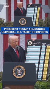 73K views · 529 reactions | The world has reacted to Trump's tariffs | Daily Mail Video | Facebook