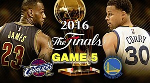 🎥 🔴 LIVE 🔴 | 2016 NBA FINALS GAME 5 | JUNE 13, 2016 | ⛹🏀 Golden State Warriors vs Cleveland Cavaliers The Cavaliers defeated the Warriors 112–97 in Game 5 to narrow the Warriors' series lead to 3–2. James and Irving each scored 41 points to become the first teammates in Finals history to score 40 or more in the same game. The former also added 16 rebounds, seven assists, three steals, and three blocks, while the latter had six assists of his own.[36] After Game 4, Green was assessed a Flagra