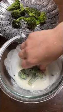 Broccoli for baby easy recipe #food #cooking