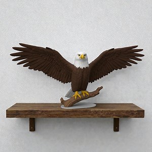 Eagle 3D Model : Eagle Statue STL File , Animal 3D Model , 3D Home Decor, 3D STL File , High Quality Model , Hawk STL File - Etsy Canada