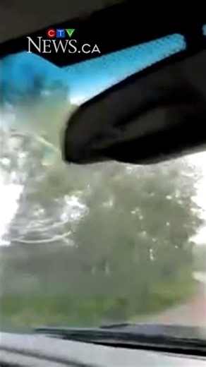 Family flees tornado in eastern Alberta