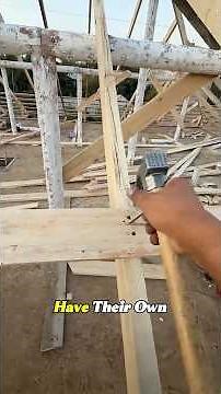 How Do Expert Carpenters Cut Perfect Angles Without Guessing? 😱 #Woodworking #Carpentry #DIY