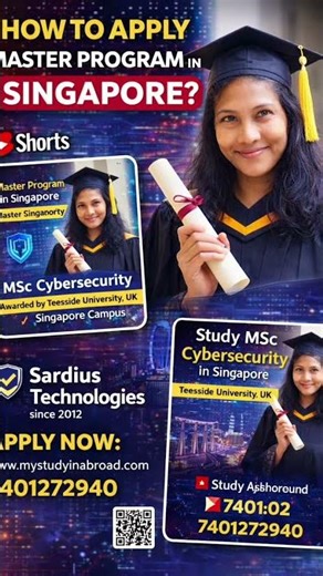 how to apply master program in Singapore #abroad#singaporeeducation#indianstudent#masterprogram