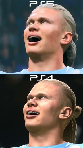 Ps5 VS PS4 pro FC26 game #fc26 #ps4 #game #gamezone