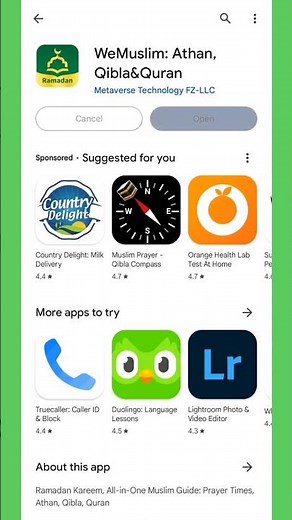 WeMuslim App Install in Google Play | We Muslim Download on Play Store