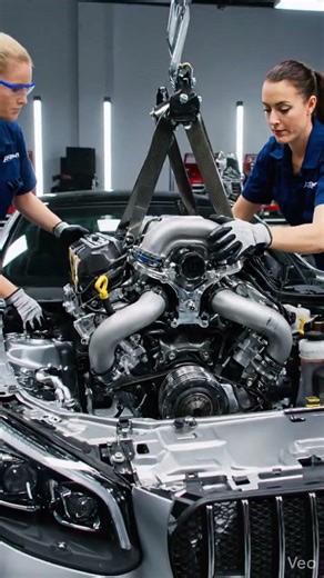 Mercedes Benz AMG change the engine