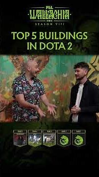 Top 5 Buildings in DOTA 2 🏰 #DOTA2 #Gaming #Esports #PGLWallachia