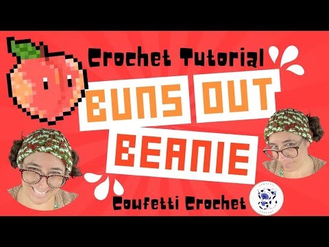 Buns Out Beanie Crochet Tutorial