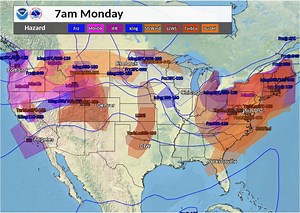 12 reactions | Good morning! A strong storm system will continue to impact the East Coast today with multiple aviation hazards. For more specific aviation weather information, please check out our GFA tool at www.aviationweather.gov/gfa The attached gif are this mornings AIRMETs (09Z). Times are in CDT. | NOAA NWS Aviation Weather Center | Facebook