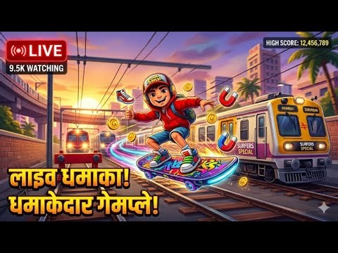 Subway Surfers live stream 🟠 🔥 #SubwaySurfers #Shorts #Live