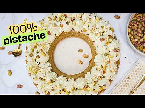 Recipe for 100% pistachio cake!