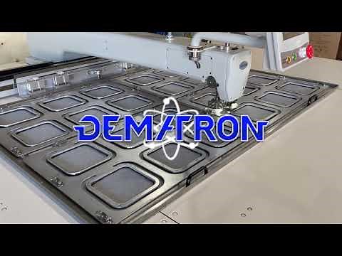 Cornhole bag sewing automation Dematron DM-1280 Pro Series