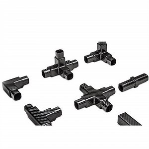 [Hot Item] Carbon Fiber Square Tube Joints Carbon Fiber Tube Connectors