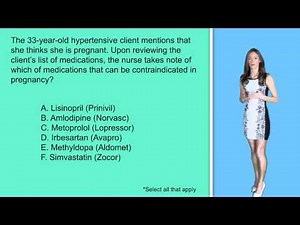 NCLEX Question: Pregnancy & Medications