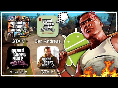 Probé TODOS los GTA para CELULAR 🤯🔥