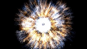 Light, Star, Explosion. Free Stock Video