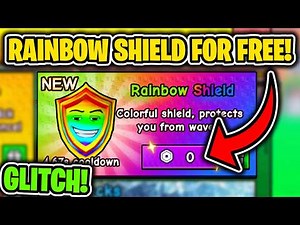 HOW TO GET RAINBOW WAVE SHIELD IN ESCAPE TSUNAMI FOR BRAINROTS FOR FREE!