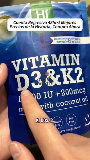 ☀️🦴 Vitamin D3 + K2: The Secret to Maintaining Your Daily Vitality and Health