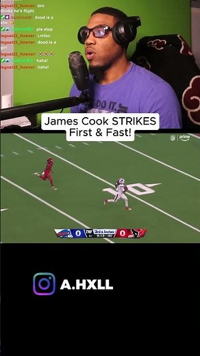 Cook HEATS UP 🔥 Early TD vs Texans!