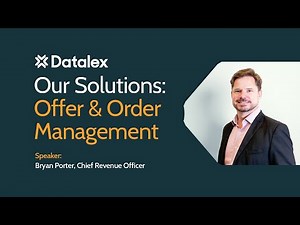 Datalex Offer, Order Management and Pricing AI Solutions