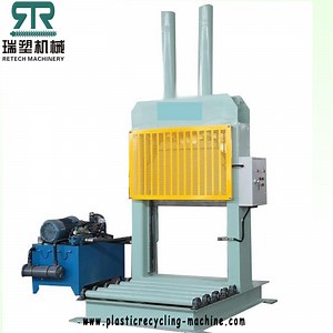 [Hot Item] 100t Plastic Baled Roll LLDPE LDPE Film/Rubber Hydraulic Guillotine Cutter