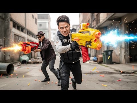 LTT Game Nerf Guns: SEAL X Warriors' Intense Nerf Guns Fight To Dismantle Crime Group