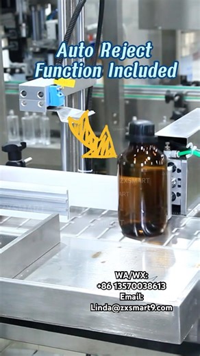 Auto Reject Function Included#factory #automationequipment #bottle #packagingmachine #machine