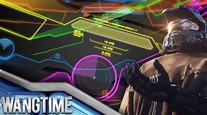 HUD with slight  sway.