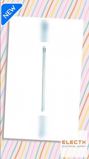 Ecolum 9W LED Fluorescent Tube Daylight 6500K Double Ended 220V 600mm