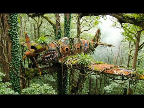Lost for 75 Years Hanging in a Forest Tree — Curtiss P-40 Warhawk Found Abandoned and Fully Restored