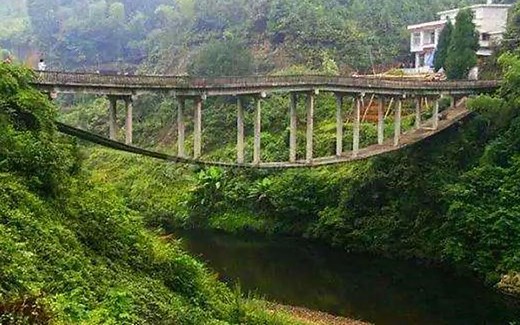 湖南有一座怪桥，曾被怀疑图纸拿反了，却造就世界桥梁“奇迹”？