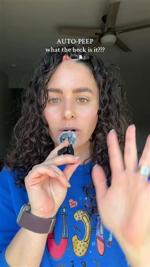 @pulmtoilet taught me this about auto-peep on our podcast episode that is live now! We talk about vent modes, decay %, auto-peep, ARDS, permissive hypercapnia, weaning from the vent, and so much more! 🫁 | Ashley Lorena Adkins