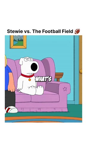 ClipMemeHub on Instagram: "Get ready to laugh as Stewie Griffin takes on the "manly" world of American football! Watch as he attempts to show off his skills on the field, only to find himself in over his head. From his hilarious commentary on "boy stuff" to his unexpected encounter with the opposing team, this clip is packed with the classic humor you love from Family Guy. Will Stewie survive the game, or will he end up with more than just a bruised ego? Don't miss the shocking (and hilarious) e