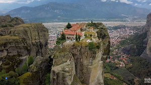 Aerial Views: ‘Meteora Monasteries – Greece’ (4K)
