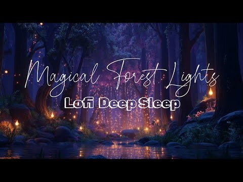 [1h Playlist] Magical Forest Lights | Relaxing Sleep Music to Eliminate Stress