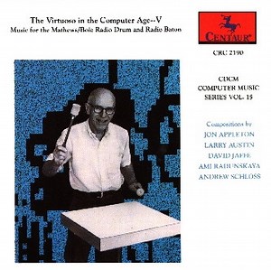 CDCM Computer Music Series Vol. 15: The Virtuoso In The Computer Age V (1994, CD)