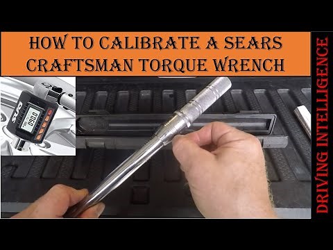 How To Calibrate A Sears Craftsman Model 94443 Torque Wrench: Micro Adjustment
